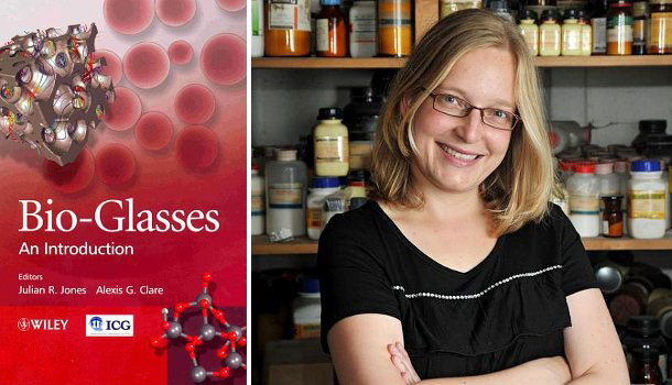 Dr Delia Brauer est l´un des auteurs du nouveau manuel sur le bioglass (Photo : Anne Günther/FSU)