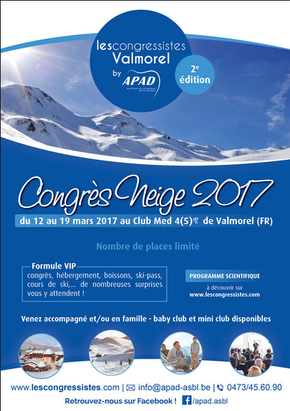 Congrès dentaire neige 2017