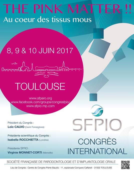 Congrès SFPIO Toulouse 2017