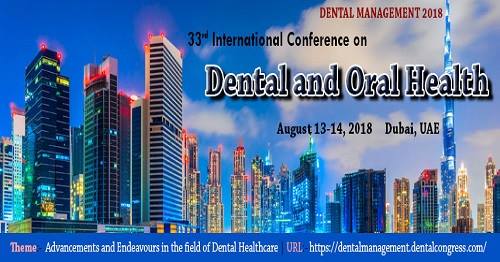 33rd International Conference on Dental and Oral Health 2018