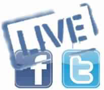 Logo facebook + tweeter