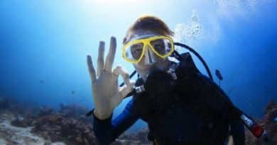 Natation, plongée sous-marine et santé dentaire